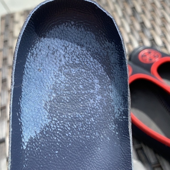 TORY Burch Navy/Red Aqua Ballet Neoprene Water Shoes - Picture 4 of 14